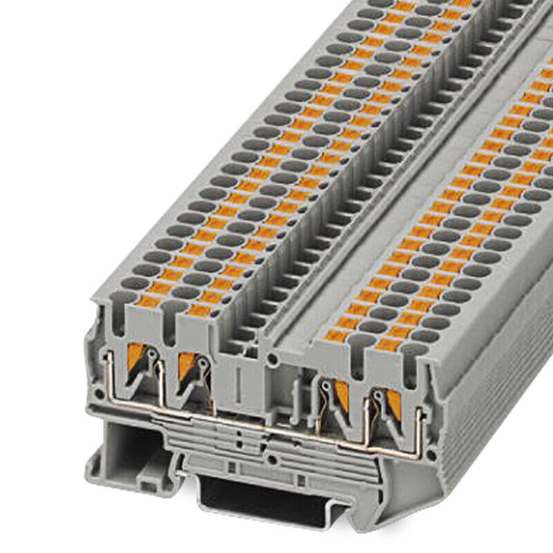 new 50pcs Phoenix PT 2.5-QUATTRO Order N：3209578 Quick Terminal Plugin Guide Rail - PHOENIX