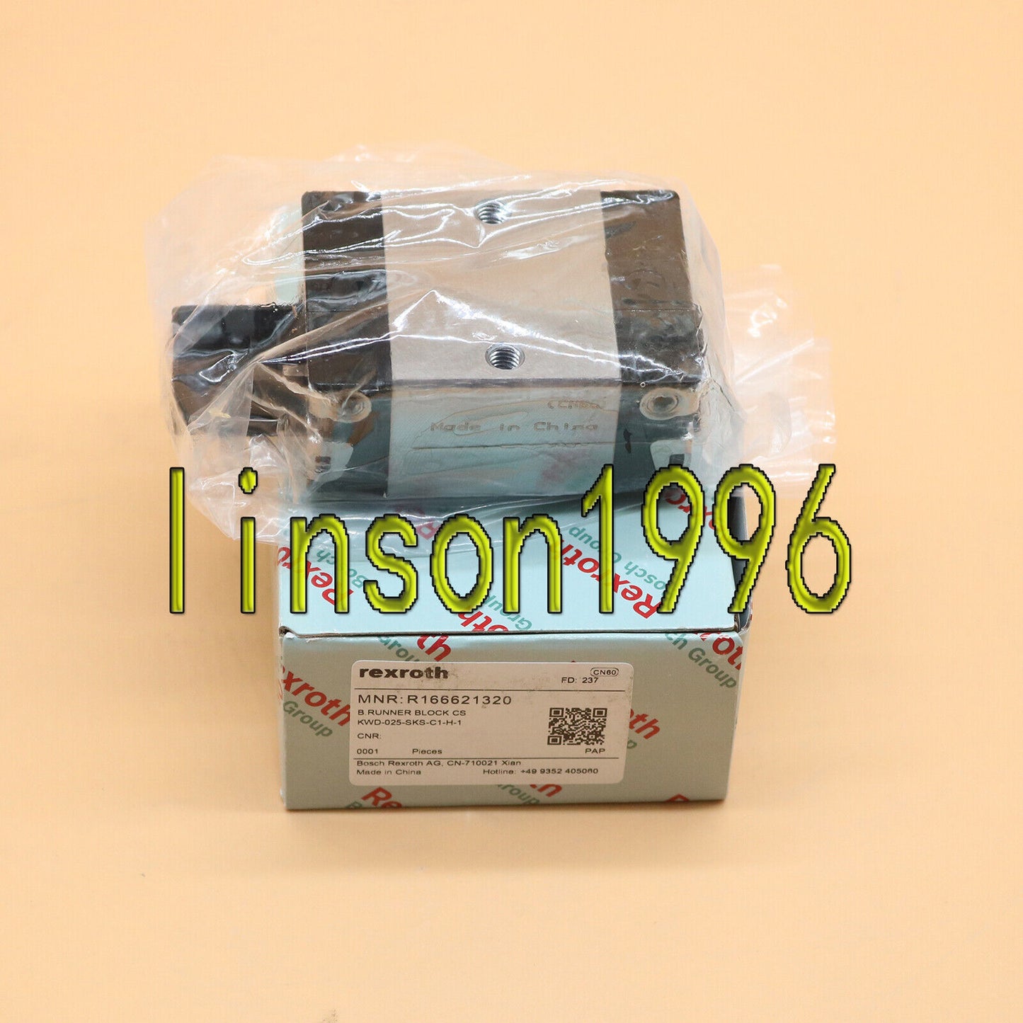 1PCS REXROTH Runner Block Ball Bearing - REXROTH