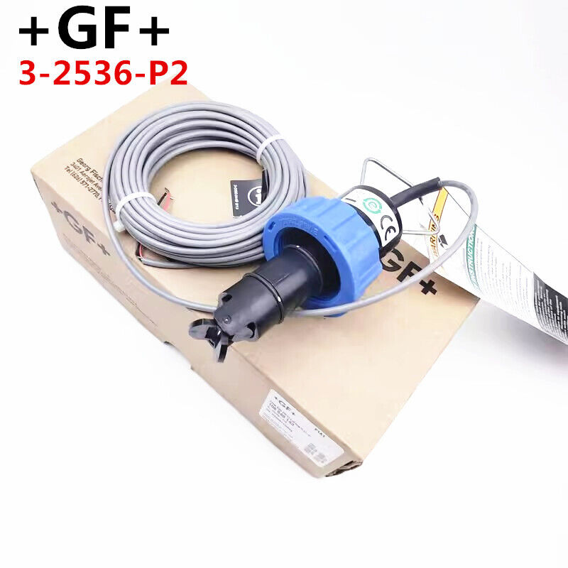 new 1pcs +GF+ Integrated Rotating Wheel Flowmeter Sensor Probe 3-2536-P2 - OMRON