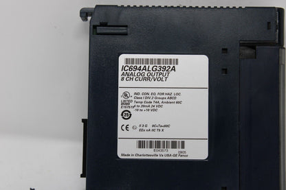 used GE Fanuc IC694ALG392A Analog Output - GE FANUC