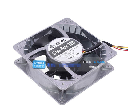 1pcs Sanyo 9SG1248P1G04 12038 48V cooling fan