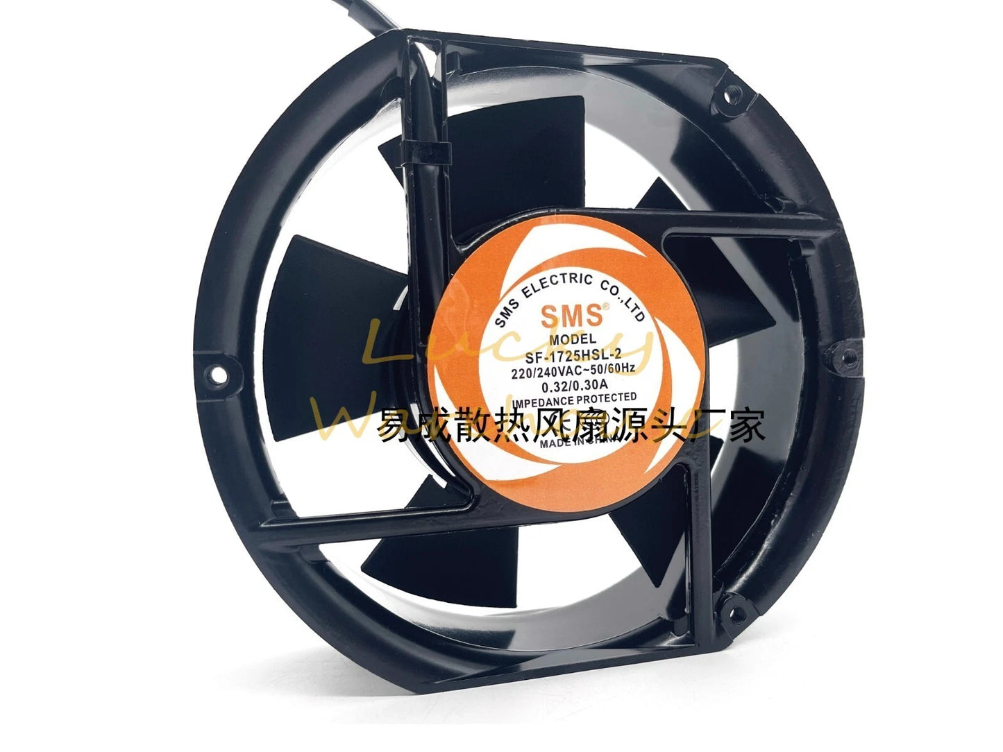 SMS SF-1725HSL-2 220/240VAC 50/60Hz 0.32/0.30A Cooling Fan