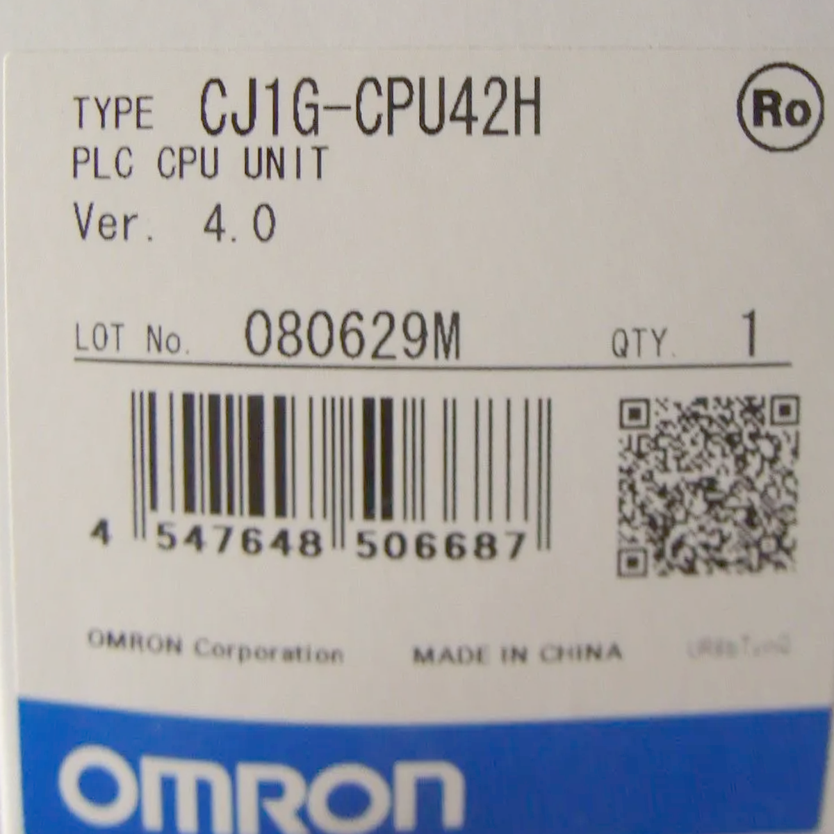 OMRON CJ1G-CPU42H - OMRON
