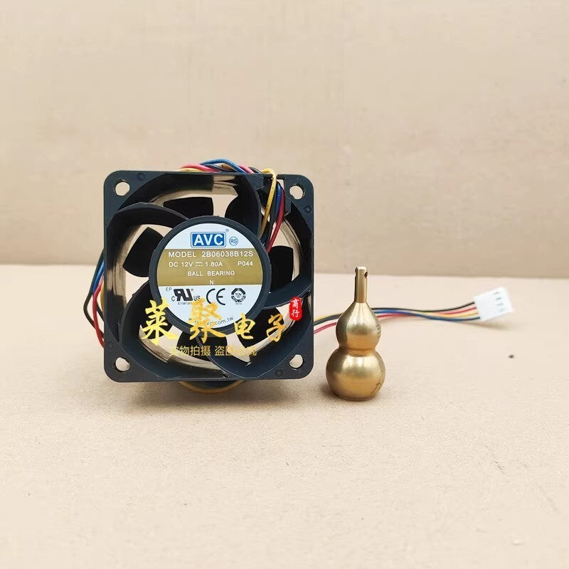 AVC 2B06038B12S 6038 DC12V 1.80A 6CM 4-Pin Violent Cooling Fan