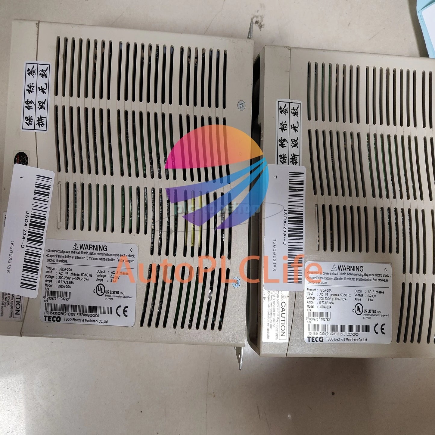 1PCS TECO JSDA-20A SERVO DRIVER Tested plc