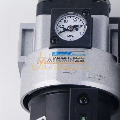ONE Mindman MACP401-10A-D AIR REGULATOR UNIT(MAFR401-10A-D+MAL401-10A)