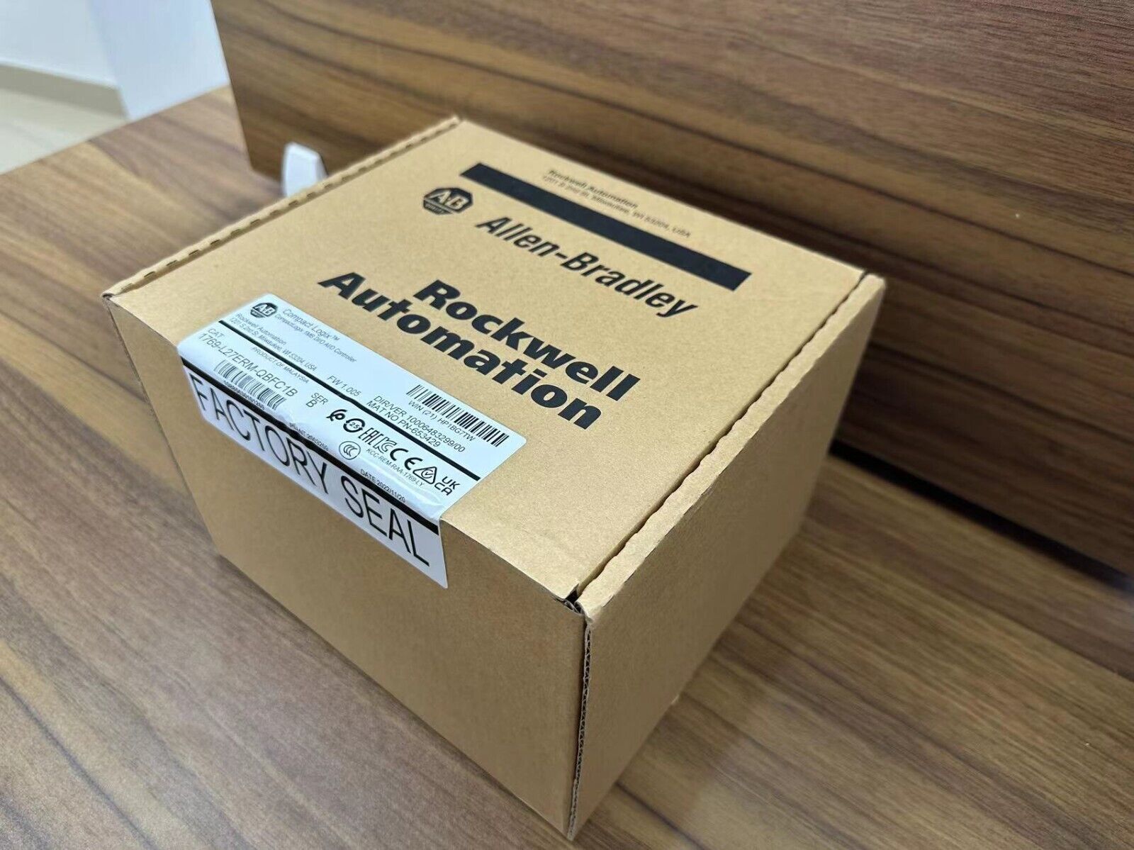 Allen Bradley Series A CompactLogix 5370 Ethernet Controller L27ERM-QBFC1B - ALLEN BRADLEY