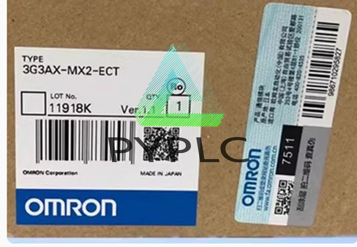OMRON 3G3AX-MX2-ECT, MX2 EtherCAT Communication Module