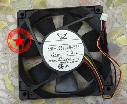 1pcs Mitsubishi MMF-12B12DH-RP2 12CM 12025 12V 0.31A 3-wire fan