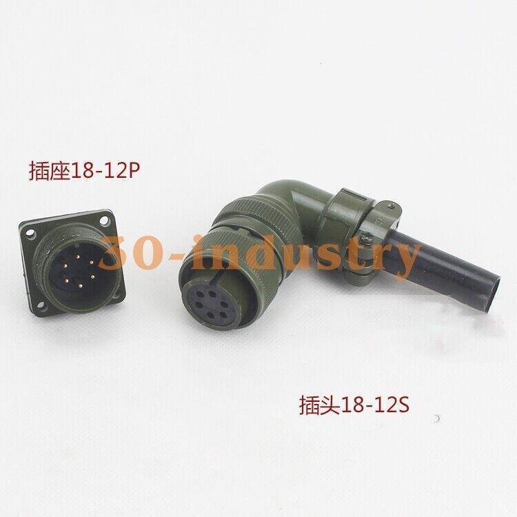 FOR 6-pin Connector Elbow Ation Plug MS3108A-18-12 S/P 1PCS