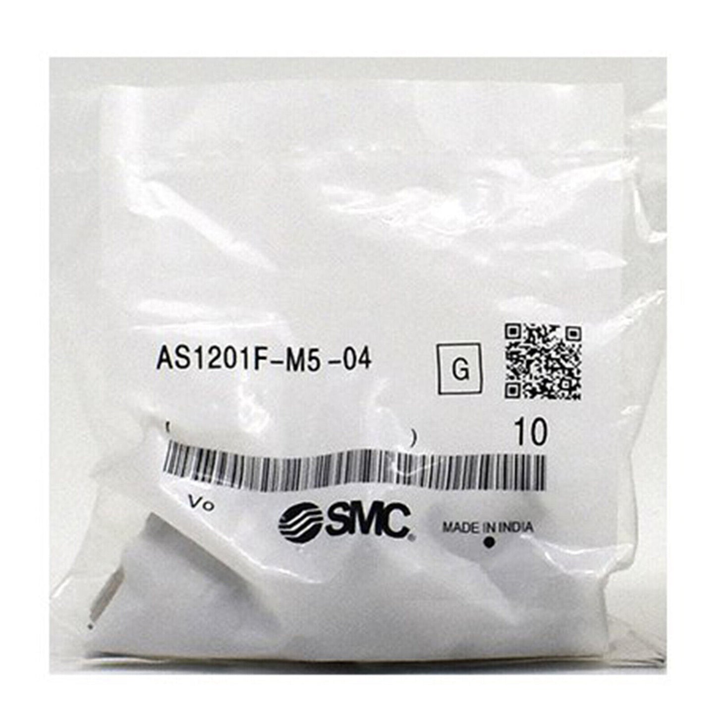 1bag/10pc SMC AS1201F-M5-04 Speed control throttle valve spot stock - SMC