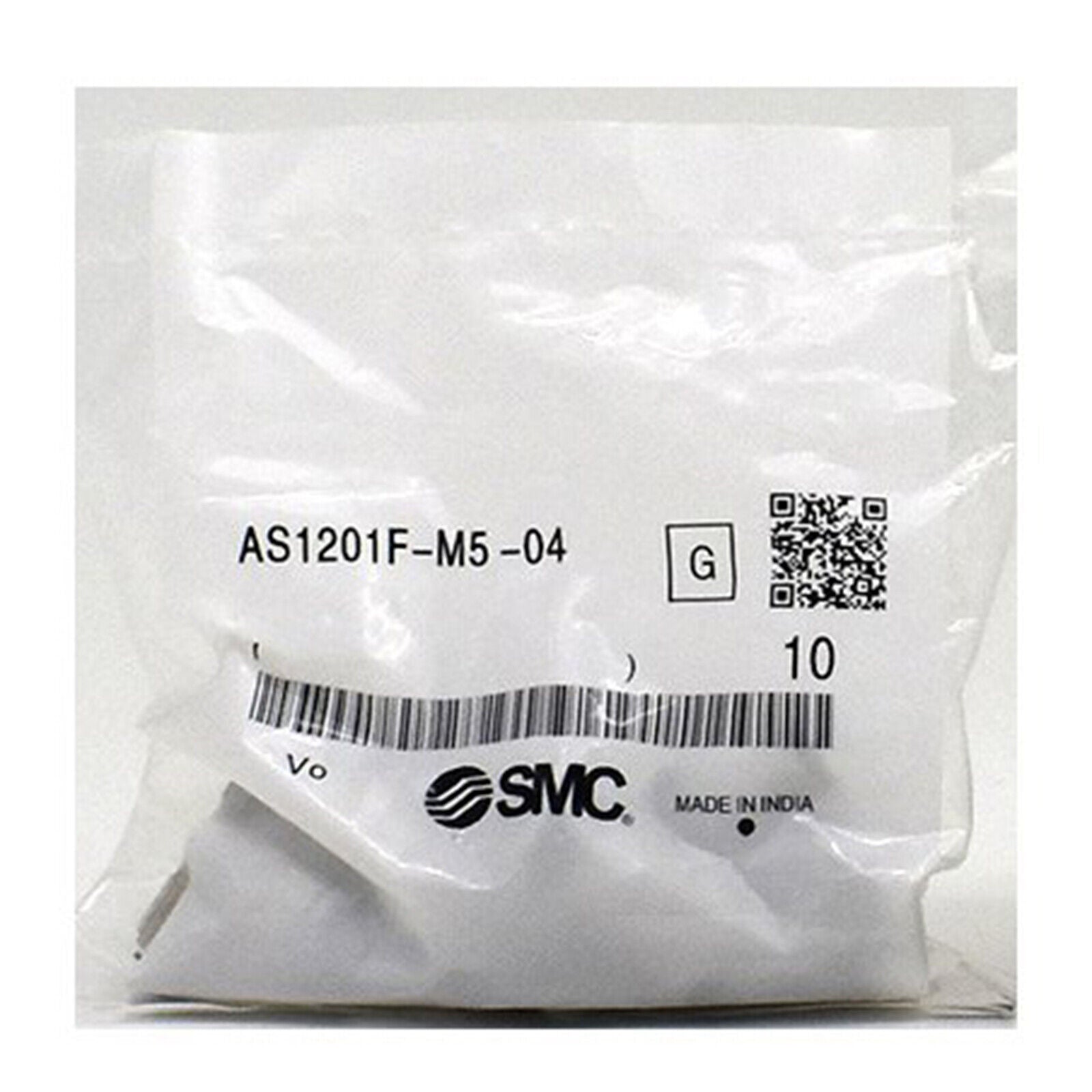 1bag/10pc SMC AS1201F-M5-04 Speed control throttle valve spot stock - SMC