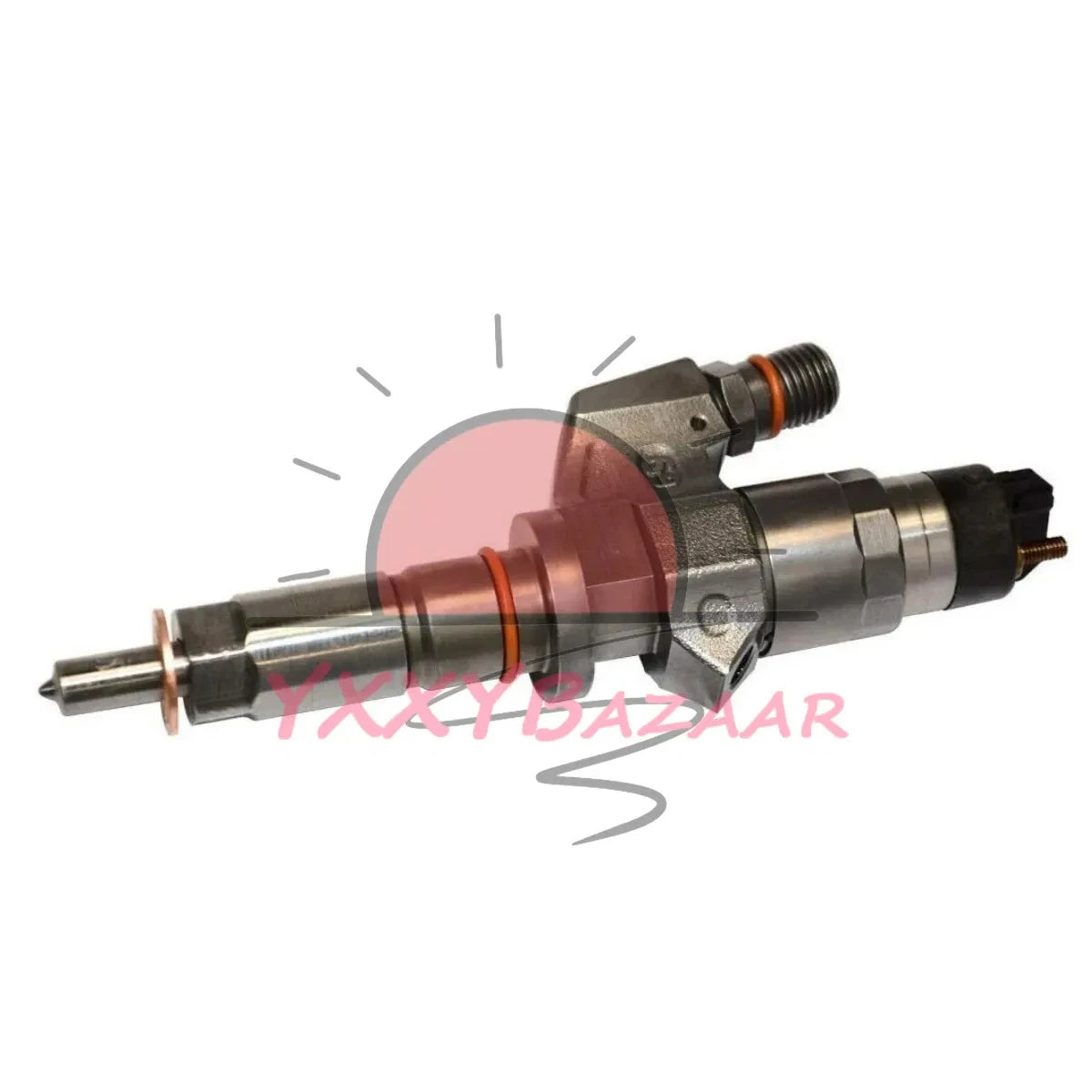 8Pcs Automotive Fuel Injectors 0445120008 for 6.6L Duramax LB7 2001-2004