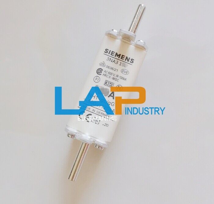3PCS 125A 500V Fuse Compatible with 3NA3132 Model - SCHNEIDER ELECTRIC