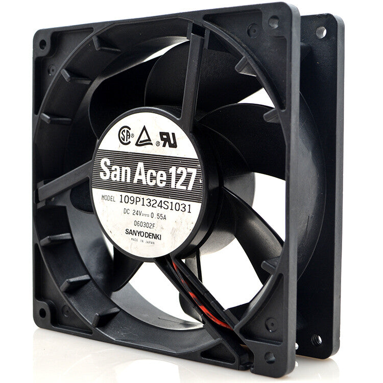 1pcs SANYO 109P1324S1031 24v 0.55A 12038 12CM inverter fan