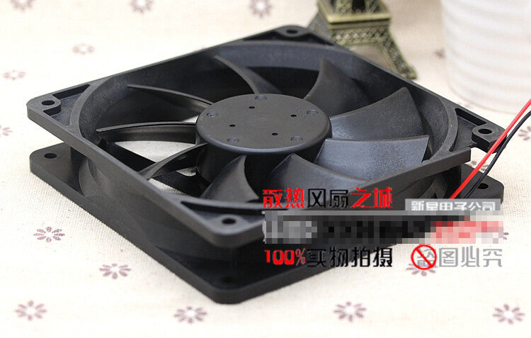 1pcs NMB 4710KL-05W-B50 12025 0.38A 24V 12CM 2-wire cooling fan