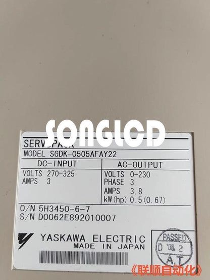 SGDK-0505AFAY22 1PCS - High-Quality Industrial Component - KOEED