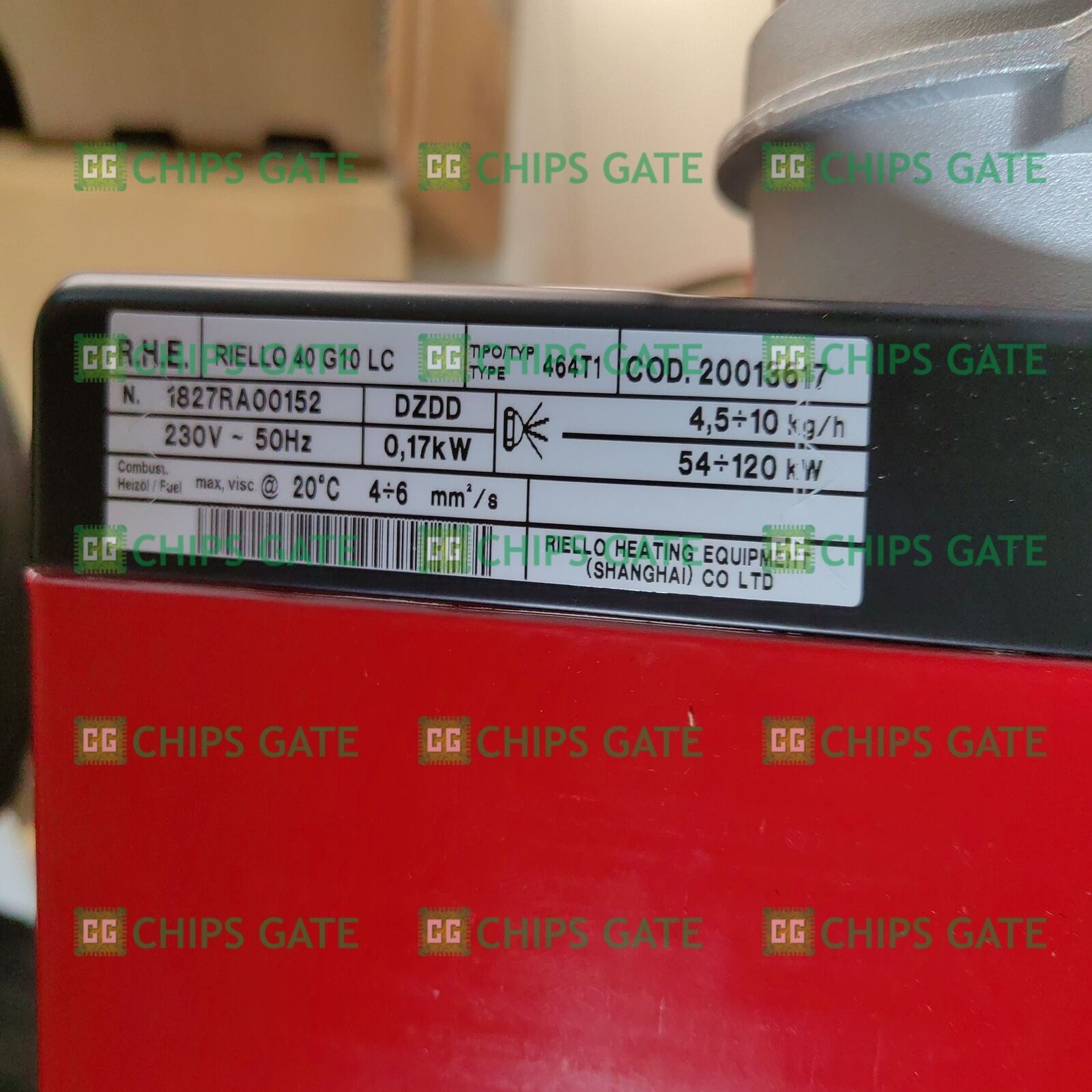 new 1PCS 40G10LC RIELLO Single-Stage light oil Boiler Burner 54-120KW 4.5-10kg - RIELLO