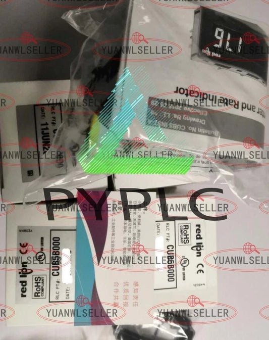 1PCS Red Lion CUB5B000 Miniature Electronic 8 Digit Dual Counter