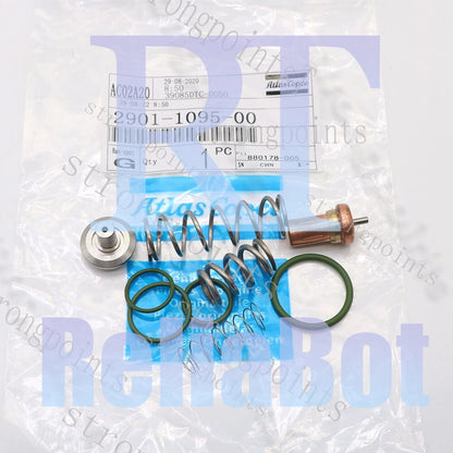 2901-1095-00 Thermostat Valve Kit For Atlas Copco Air Compressor GX7 2901109500