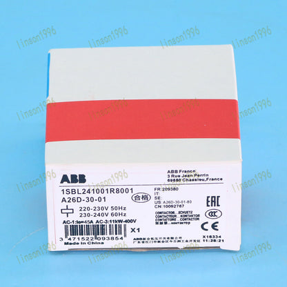 ABB A26D3001 AC Contactor 220V In Box - ABB