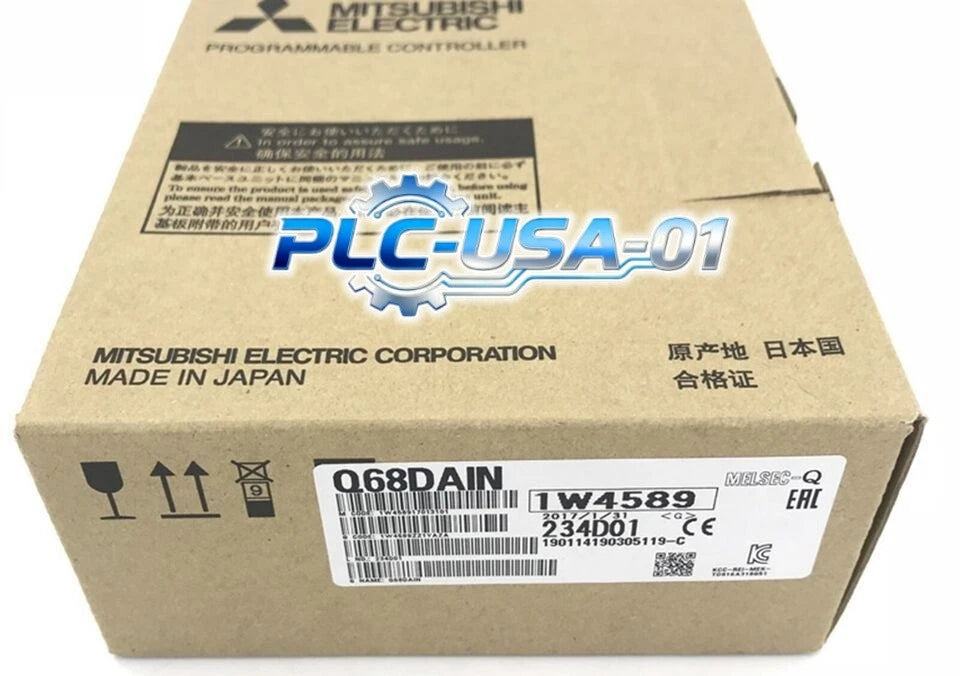 Q68DAIN 1PCS Mitsubishi Q68DAIN PLC Module Fast delivery