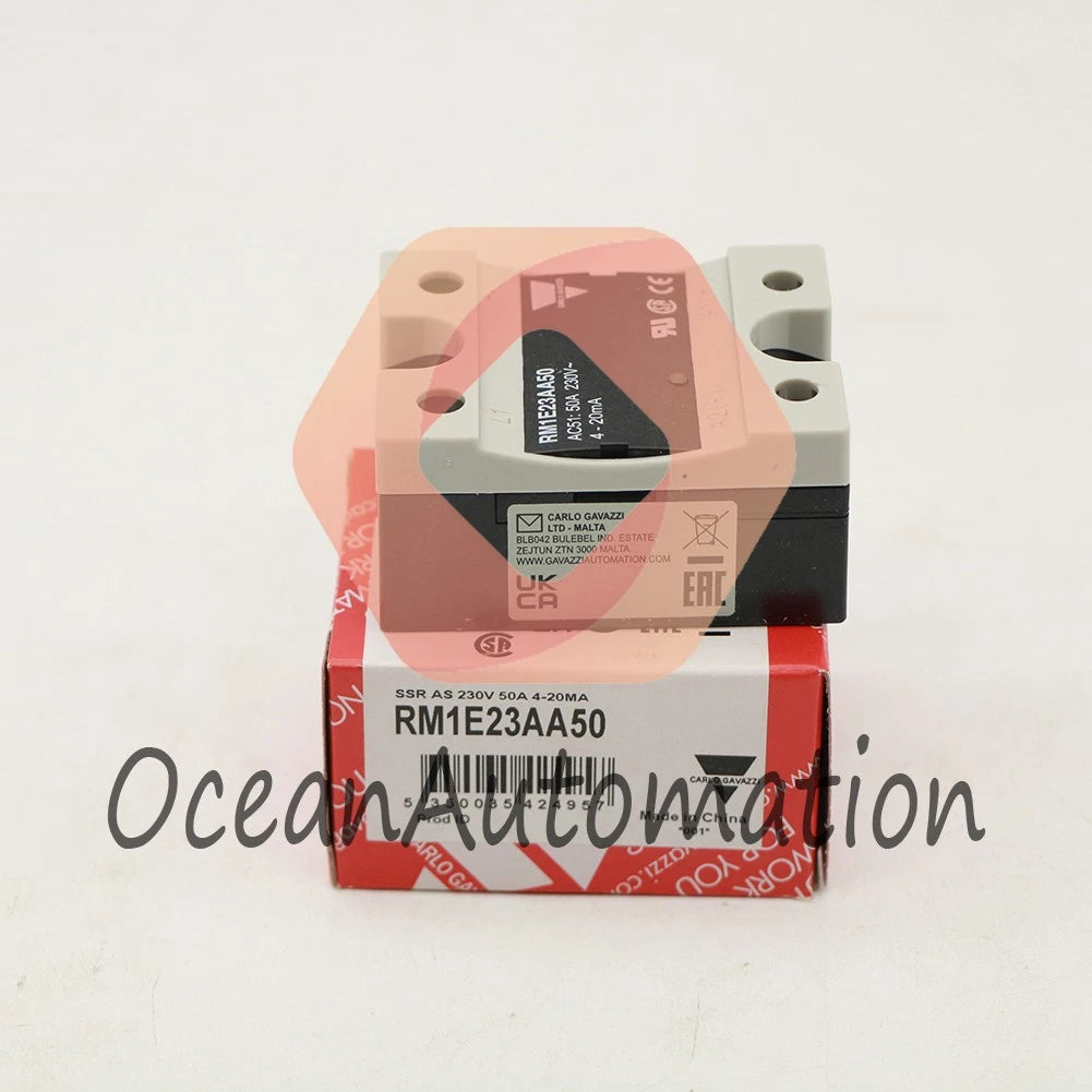 1PCS Solid State Relay CARLO GAVAZZI RM1E23AA50 50A 230V 4-20mA