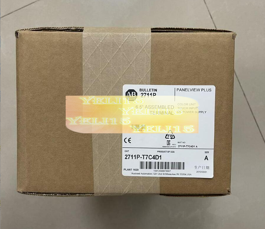 new 2711P-T7C4D1 SER A 6.5 inch Operator Interface Panelview - OPERATOR INTERFACE PANELVIEW