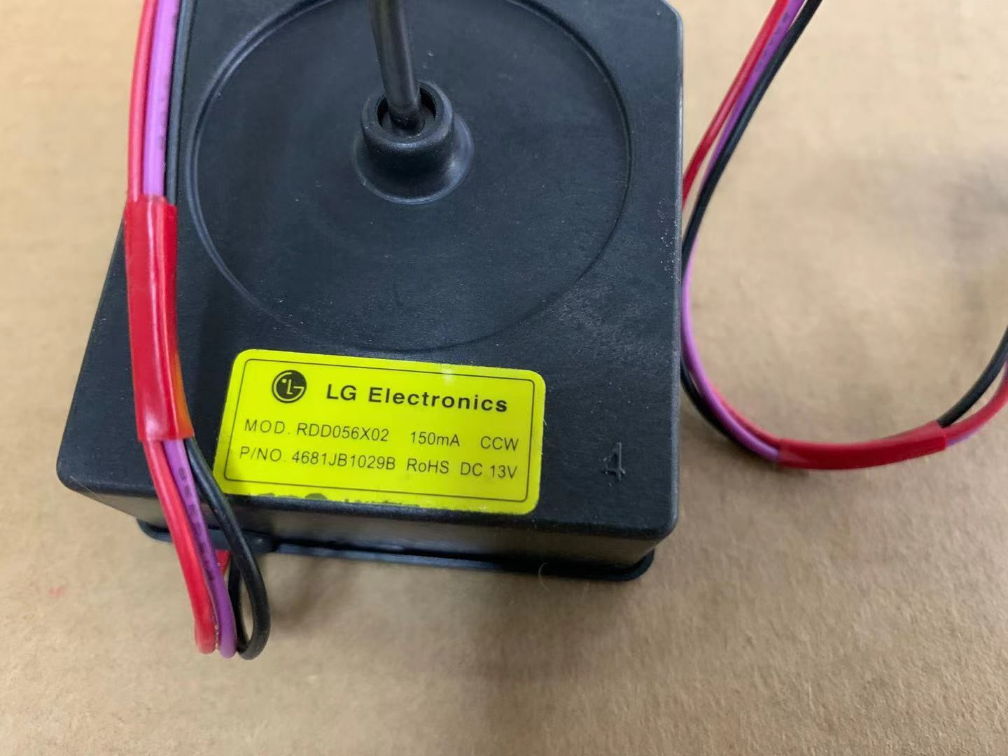 new FOR LG door refrigerator motor 4681JB1029B cooling fan motor