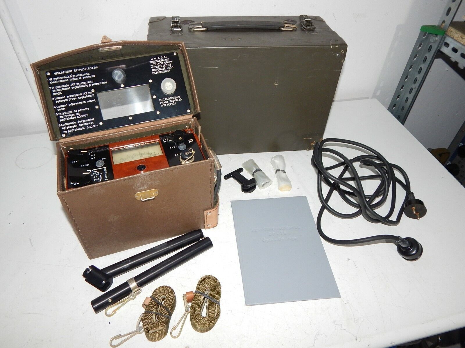 Used X-ray Radiometer DP-75 Geiger Counter - KOEED