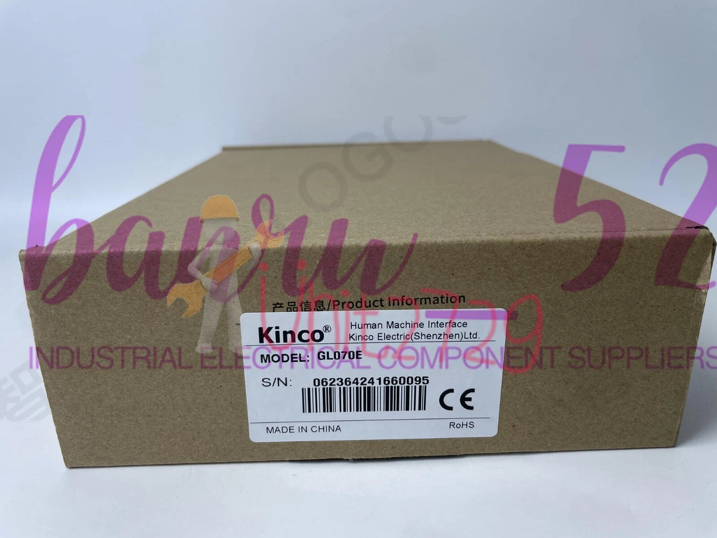1PC Inch Kinco GL070E HMI Touch Screen Panel Ethernet Human Machine RS232 RS422