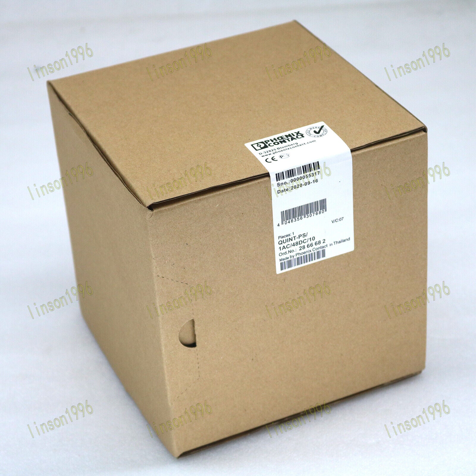 Phoenix Contact Quint PS/1AC 48V DC Power Supply 10A, 1 Year Warranty - PHOENIX CONTACT