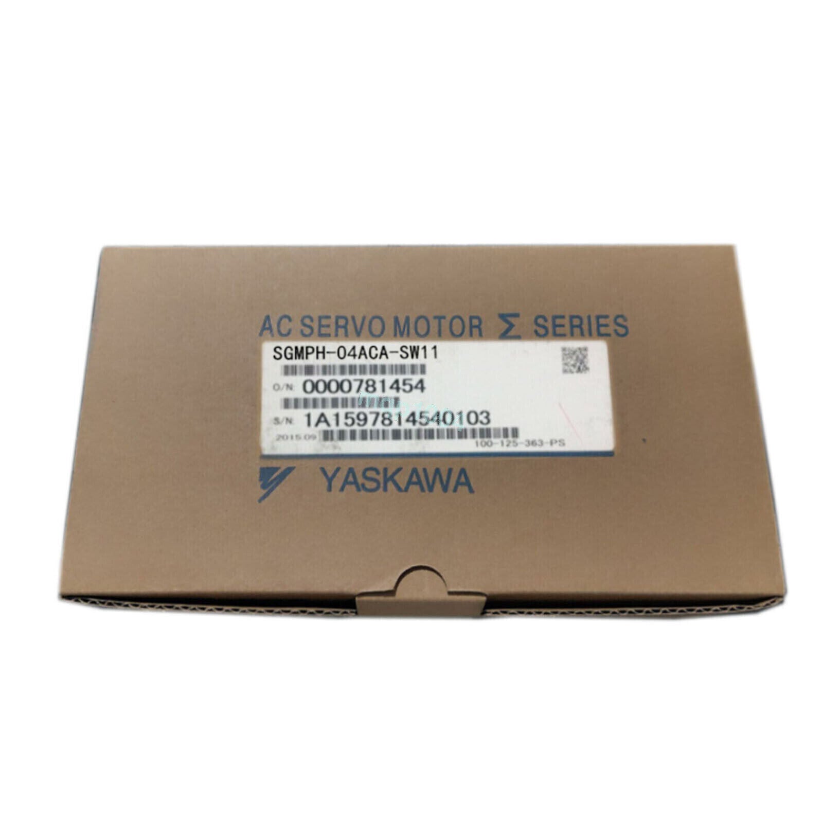 YASKAWA AC SERVO MOTOR SGMPH-04ACA-SW11 - YASKAWA