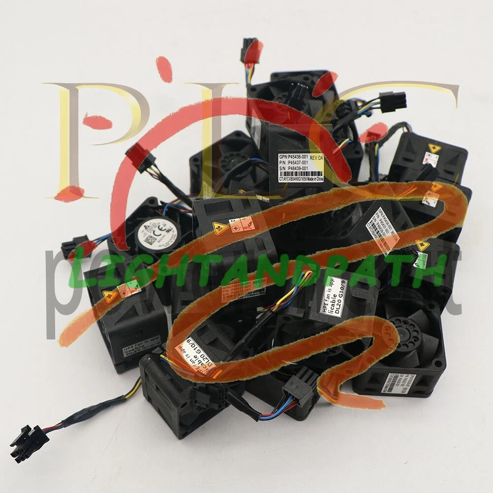 1Pcs DC12V 4.0A P45436-001 P45437-001 P48439-001 Cooling Fan For HPE DL20 Gen10