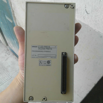 used Omron C120-PRO15 programming console tested in good condition - OMRON