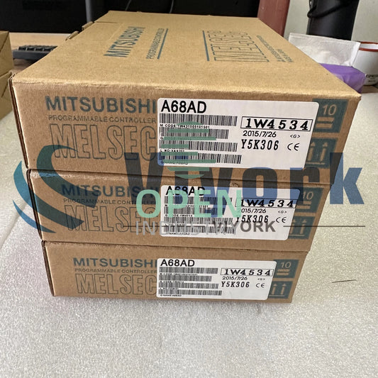 Mitsubishi A68AD CONVERSION MODULE ANALOG TO DIGITAL 16BIT SIGNED RESOLUTION