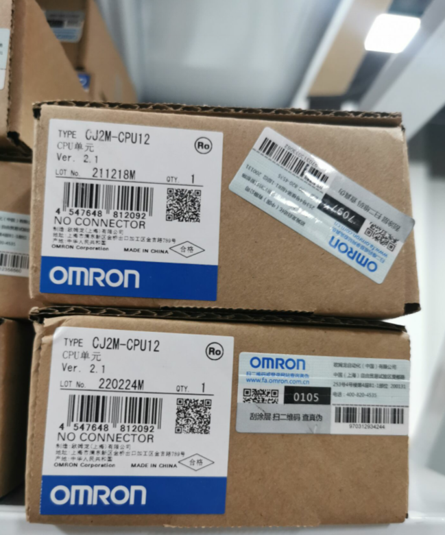 new 1pcs Omron CJ2M-CPU12 CPU Unit PLC Module - OMRON