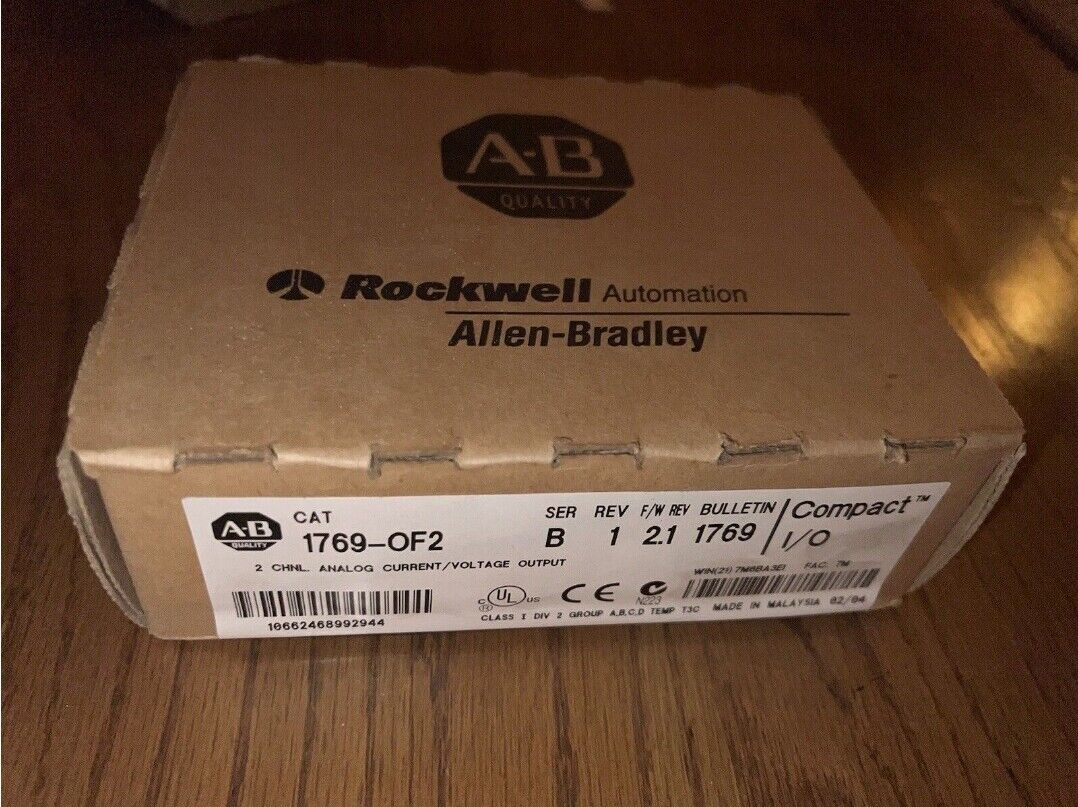 NEW IN BOX 1769-OF2 SER B Compact Output Module Allen-Bradley SHIP US - ALLEN-BRADLEY