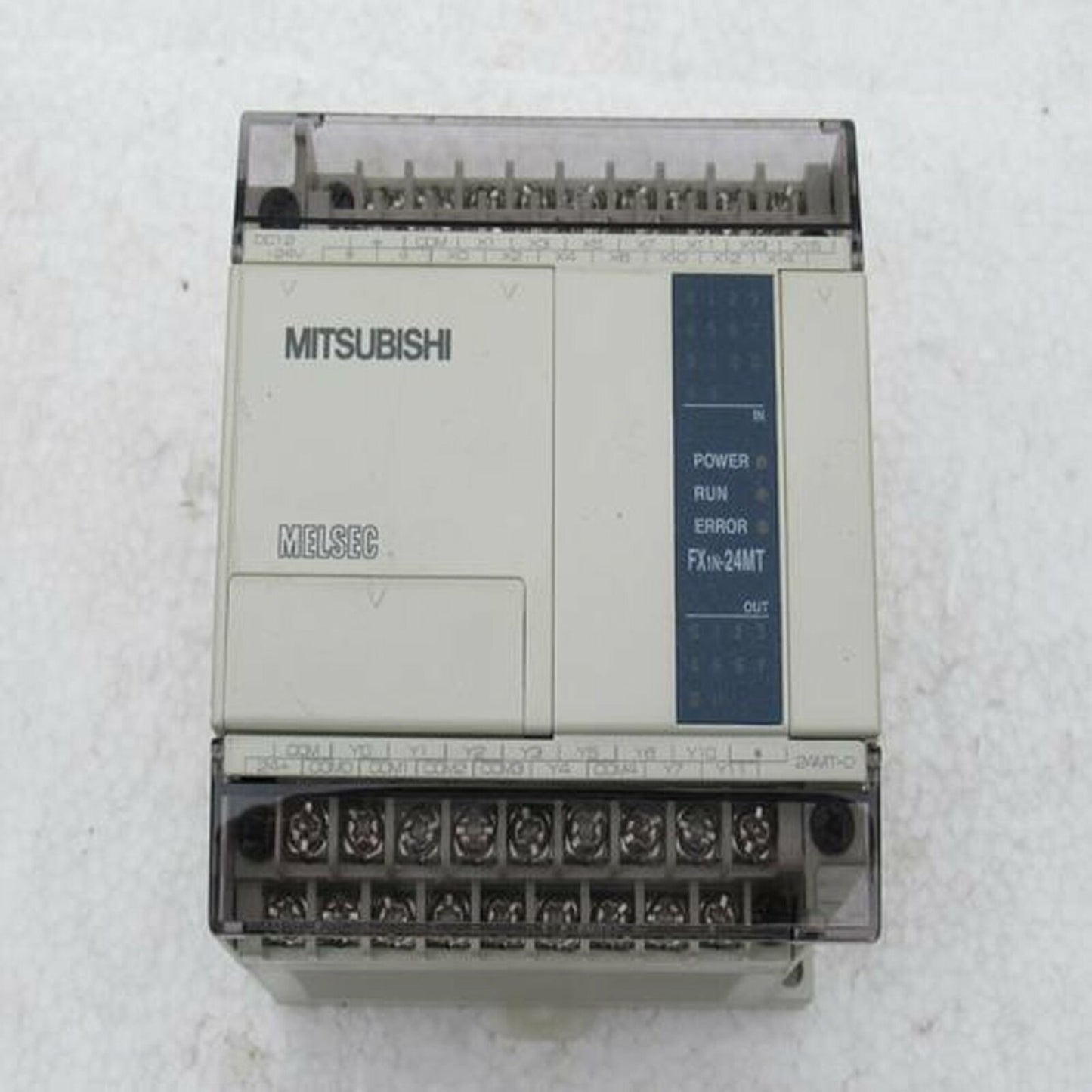 used Mitsubishi Melsec FX1N24MTD input tested good condition - MITSUBISHI