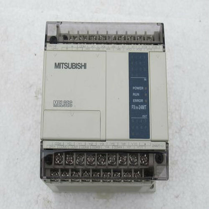 used Mitsubishi Melsec FX1N24MTD input tested good condition - MITSUBISHI