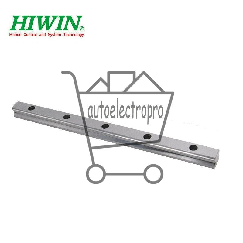 HIWIN 2pc HGR25 200-2000mm Linear Guide Rail + 4pc HGH25CA Slide Block ﻿﻿CNC
