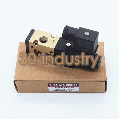SVK312-5DZ/4DZ-02 DC24V 220V Two-Position Tee Solenoid Valve - OMRON