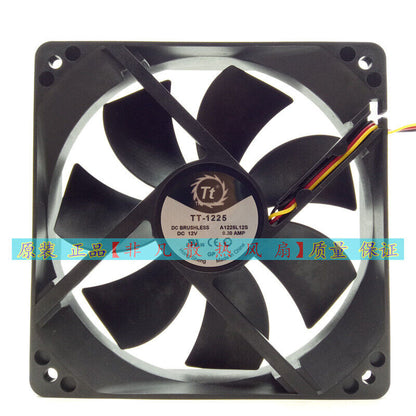 TT-1225 A1225L12S 12025 12V 0.30A Silent cooling chassis fan 3wire - TT