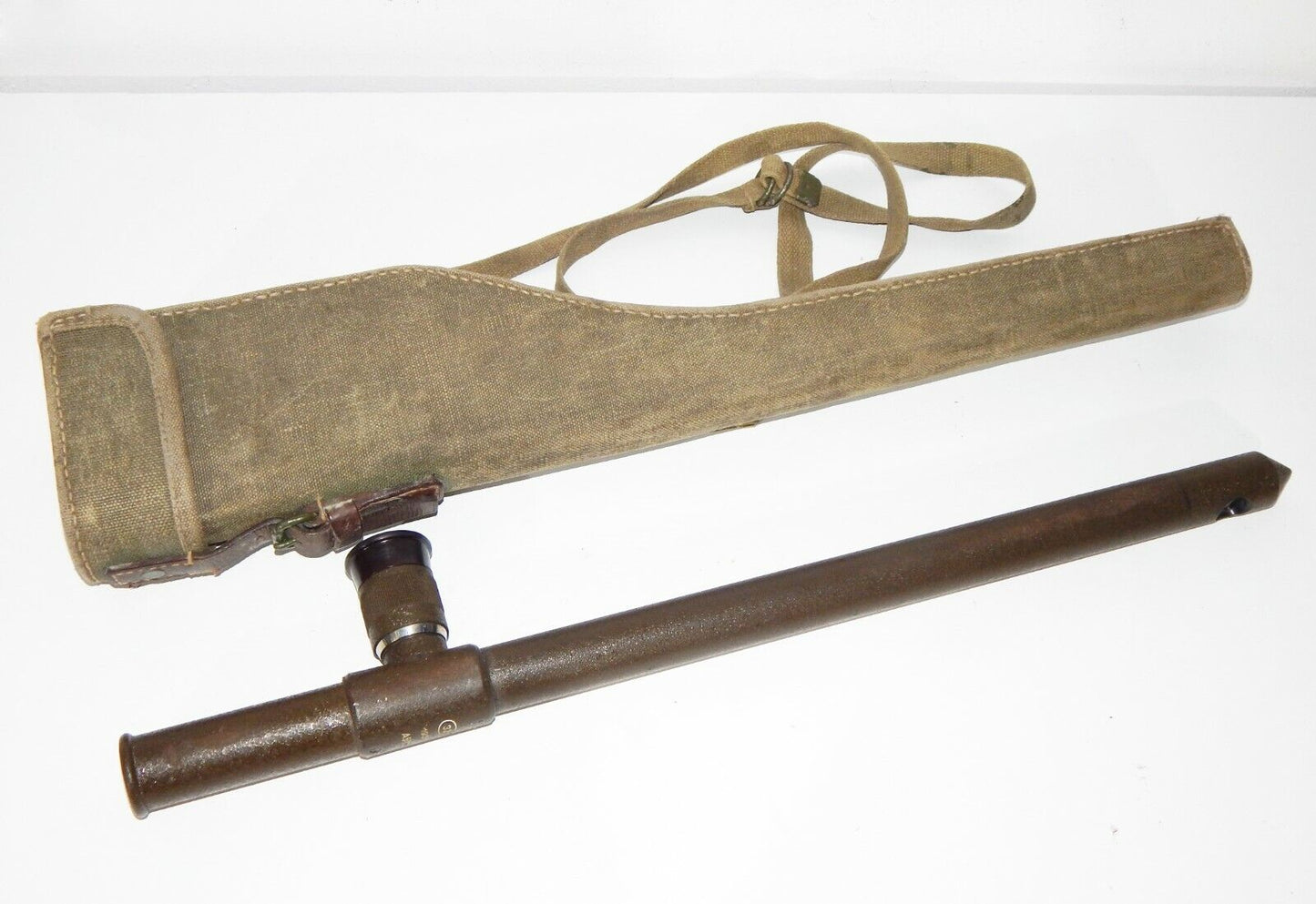 Used NOS Field Trench Periscope Soviet Russian Optical Device - Rare Painting - KOEED