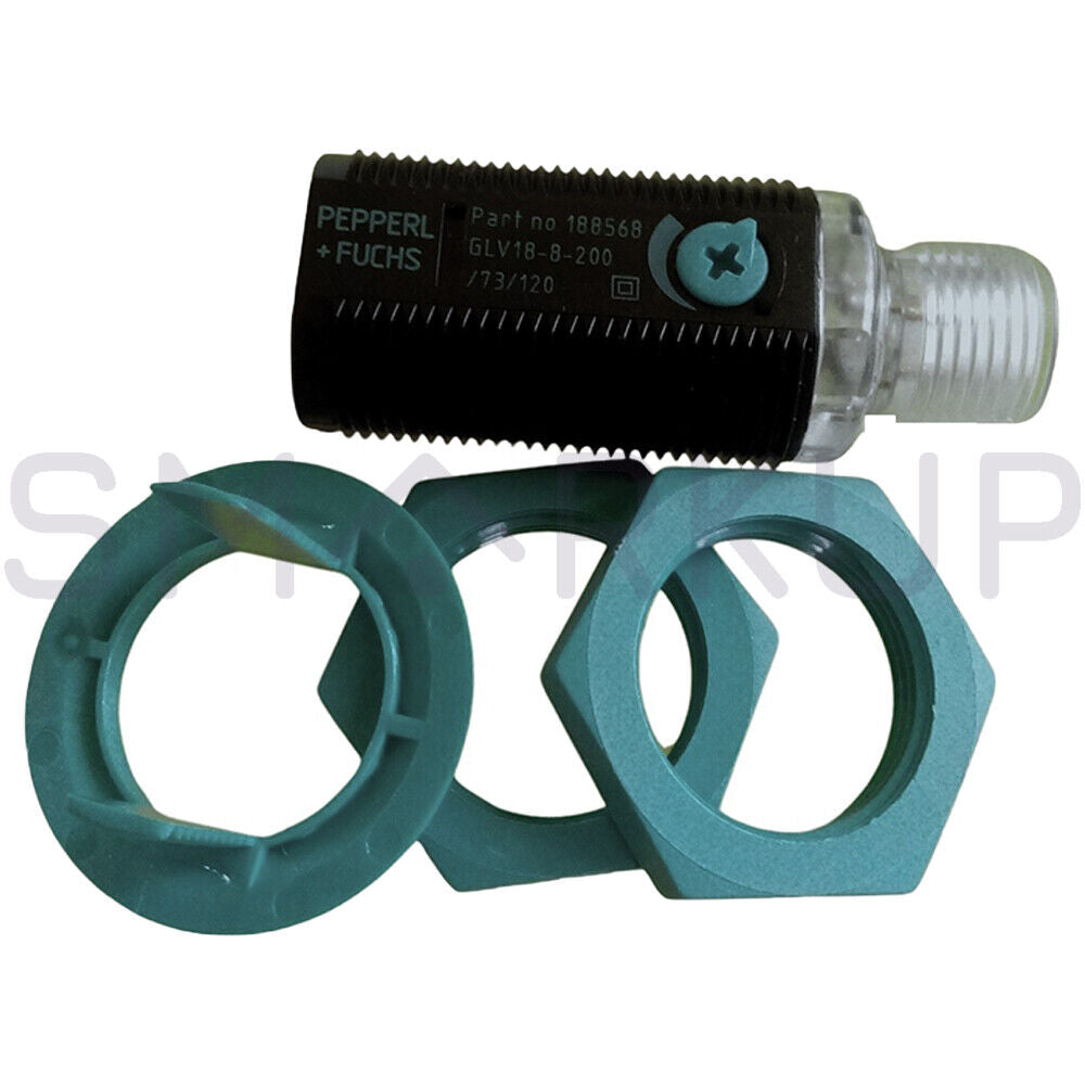 new In Box PEPPERL+FUCHS GLV18-8-200/73/120 Photoelectric Sensor - PEPPERL+FUCHS