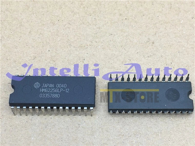 10PCS HM62256LP-12 Encapsulation''DIP-28'x8 STATIC RAM