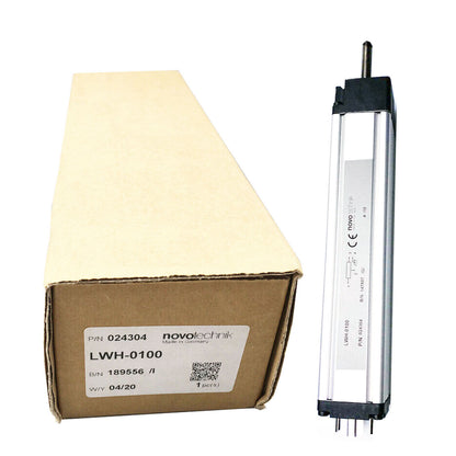 Novotechnik Position Transducer LWH100 - Position Sensor with 3kΩ Resistance, 100mm Mounting - NOVOTECHNIK