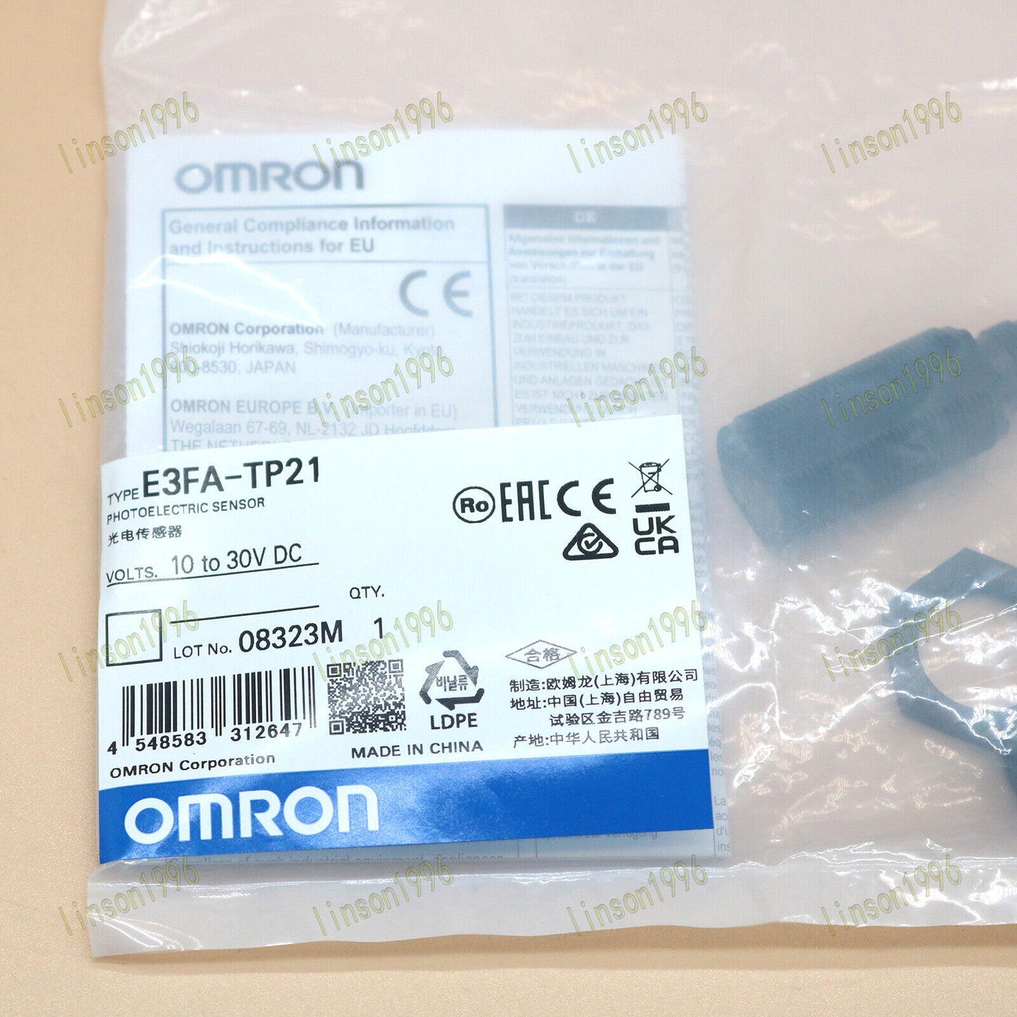 Omron E3FA-TP21 Opto Switch - OMRON
