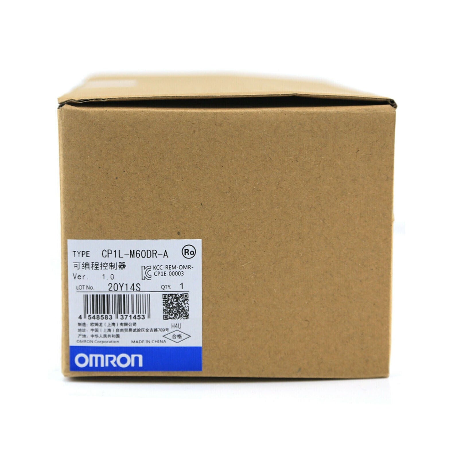OMRON CP1L-M60DR-A PLC programmable logic controller with RS-485 RS-422 Modbus twisted pair Ethernet communication industrial control system - OMRON