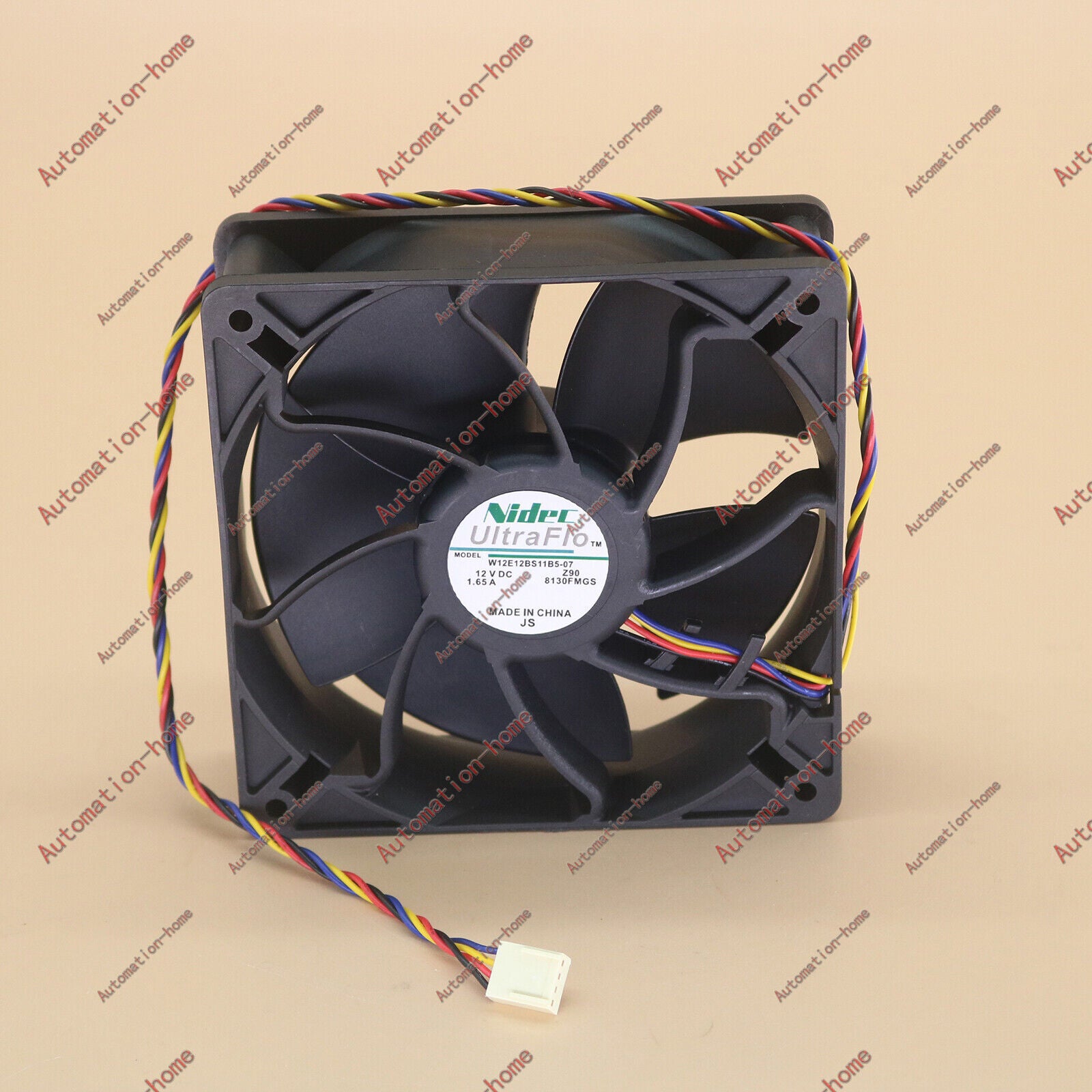 new Nidec Ultraflo W12E12BS11B5-07 120 × 120 × 38 mm Antminer Cooling